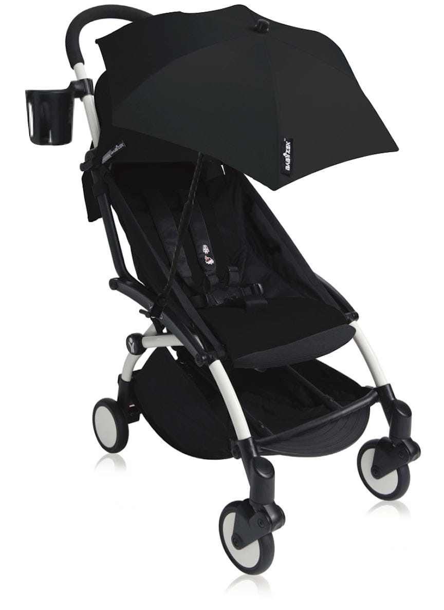 Babyzen 2019 YOYO+ 6+ Compact Stroller Bundle - White / Black - CYB-WHT-BLK