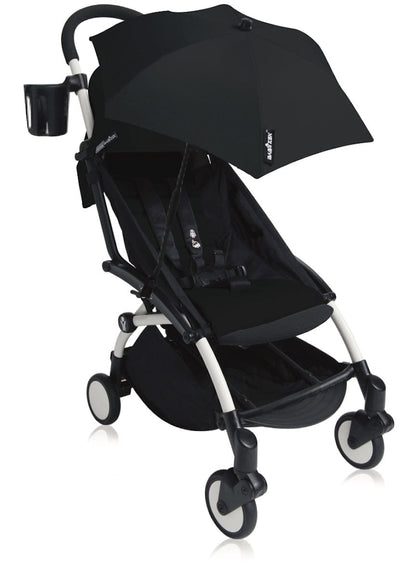 Babyzen 2019 YOYO+ 6+ Compact Stroller Bundle - White / Black - CYB-WHT-BLK