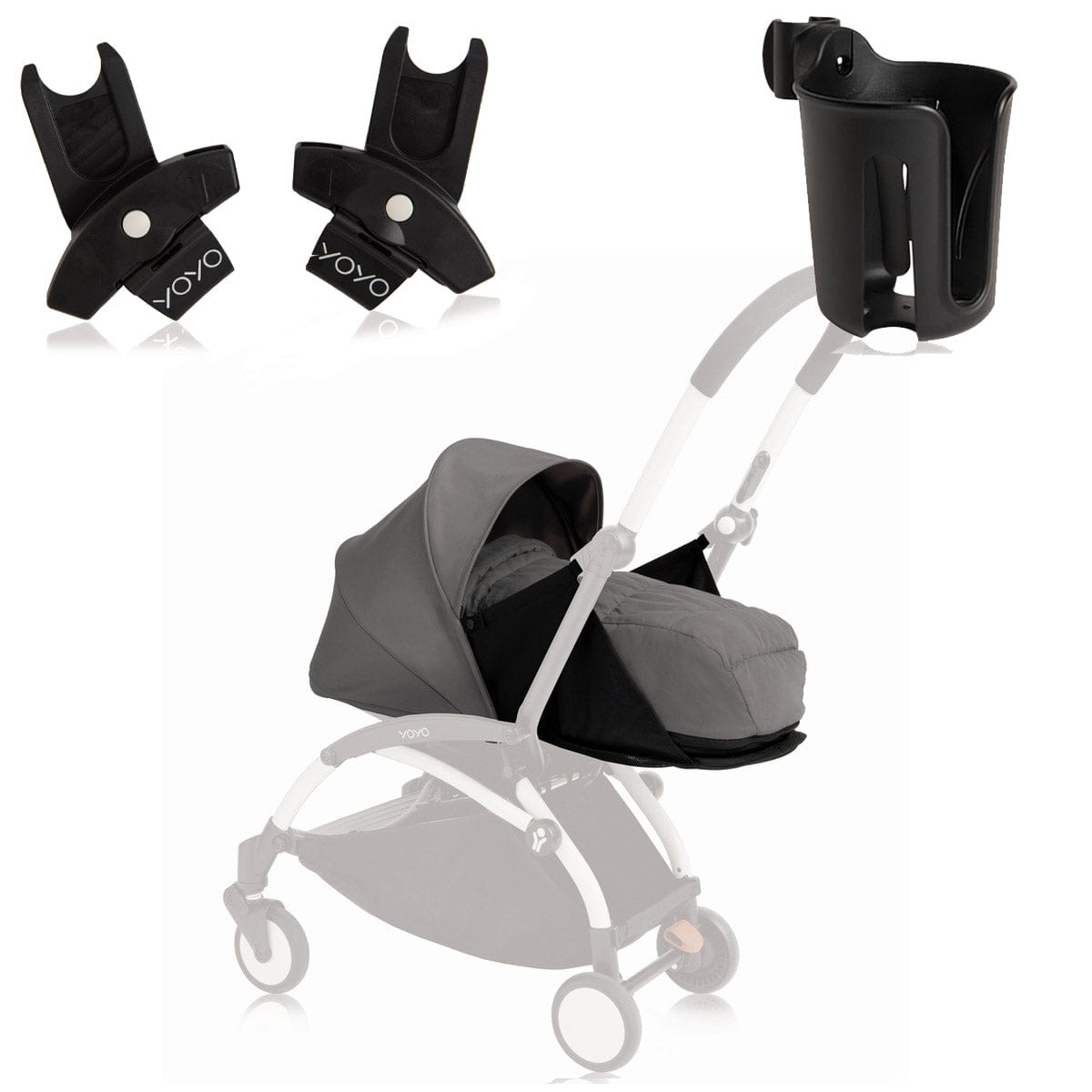 Babyzen Newborn Accessories Bundle - Grey - BZ-NB-ACC-BUN-GR