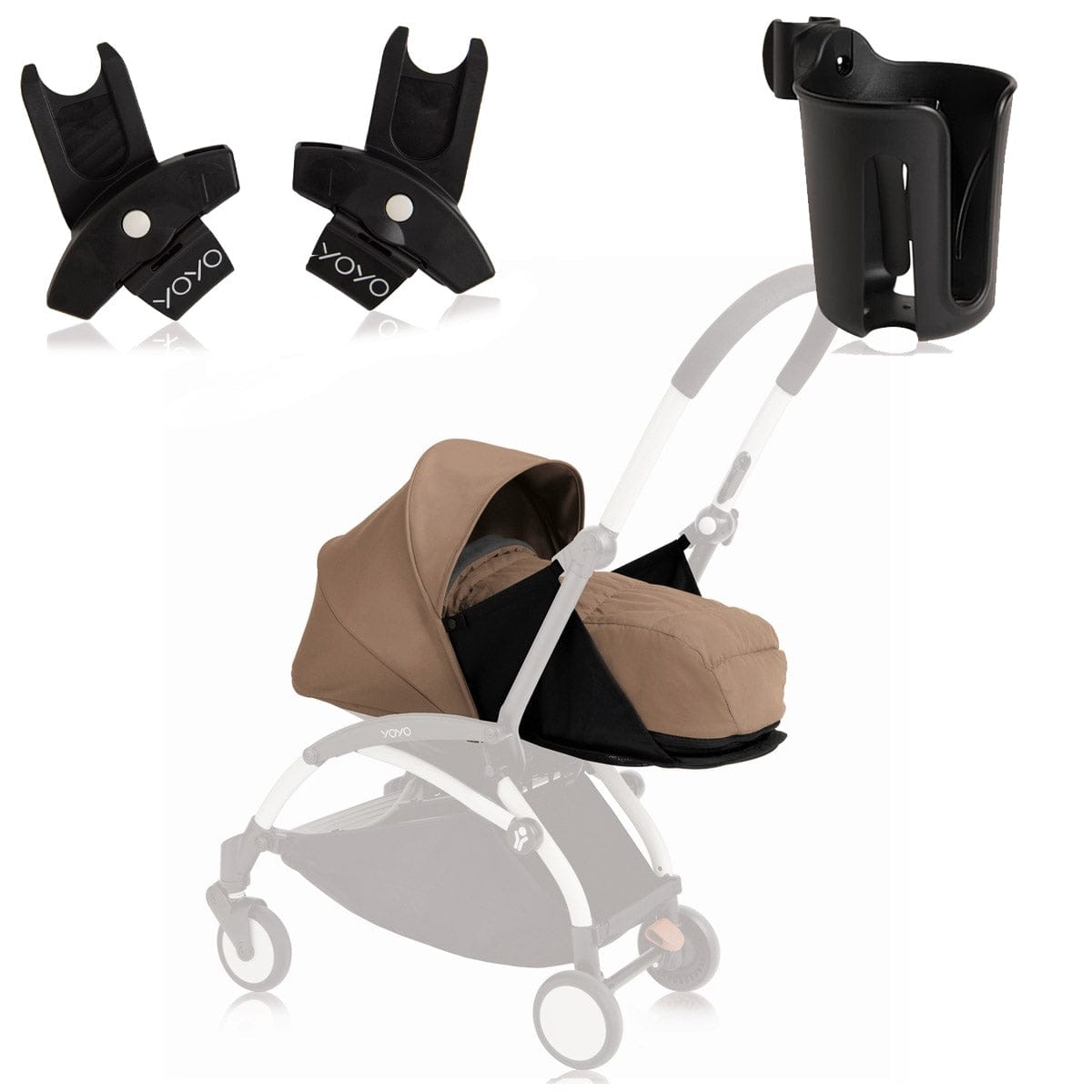 Babyzen Newborn Accessories Bundle - Taupe - BZ-NB-ACC-BUN-TP