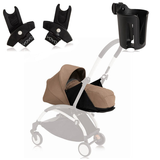 Babyzen Newborn Accessories Bundle - Taupe - BZ-NB-ACC-BUN-TP