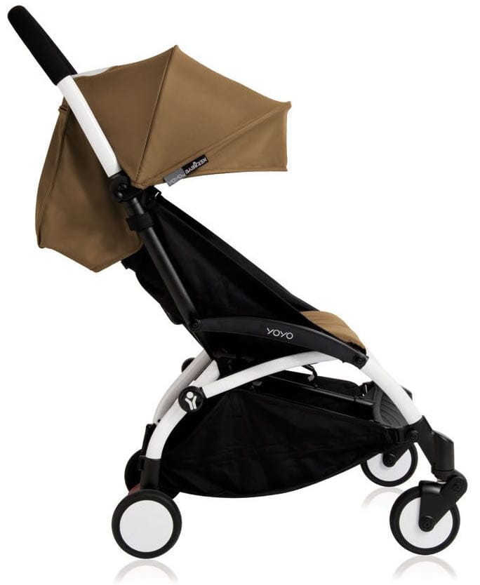 Babyzen Yoyo 0+/6+ Complete Stroller - White/Toffee
