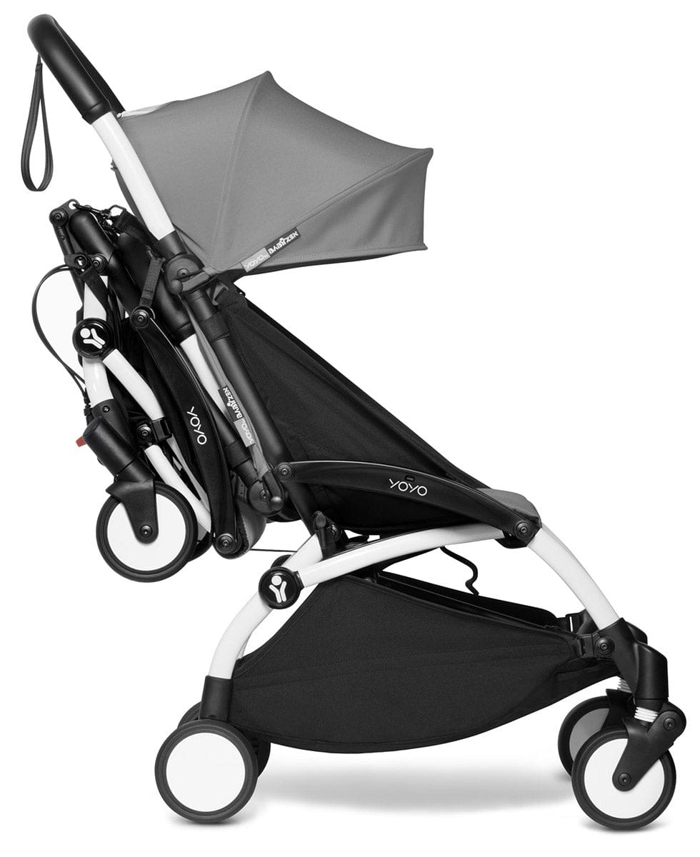 Babyzen YOYO Connect Double Stroller Bassinet / 6+ Bundle - White / Red