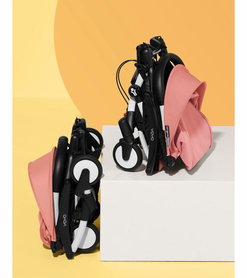 Babyzen YOYO Connect Double Stroller 6+ / 6+ Bundle - Black / Olive - DBL-604902-604611