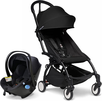 Babyzen YOYO2 6+ & Clek Liingo Travel System - Black / Black - US10109-02-BZ10104-05-MAMMOTH