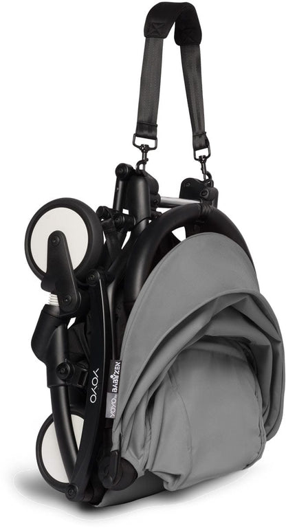 Babyzen YOYO2 6+ & Clek Liingo Travel System - Black / Grey - US10109-02-BZ10104-03-THUNDER