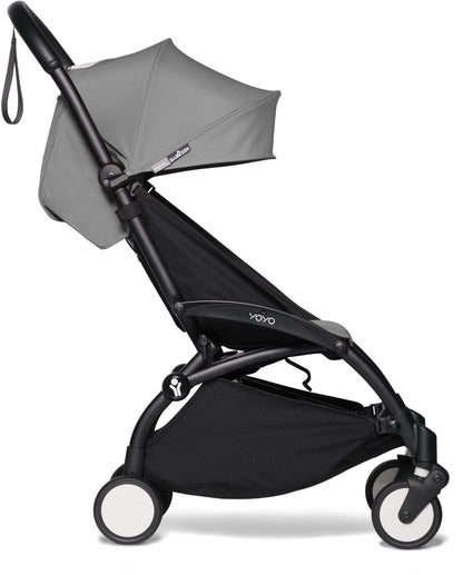 Babyzen YOYO2 6+ & Clek Liingo Travel System - Black / Grey - US10109-02-US10104-03-CARBON