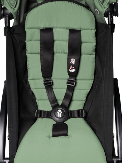Babyzen YOYO2 6+ & Clek Liingo Travel System - Black / Peppermint - US10109-02-US10104-08-THUNDER