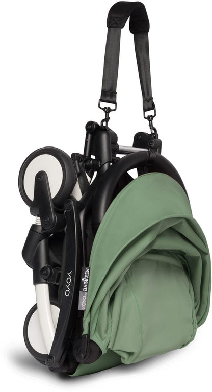 Babyzen YOYO2 6+ & Clek Liingo Travel System - White / Peppermint - US10109-01-US10104-08-THUNDER