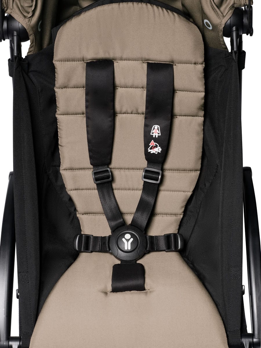 Babyzen YOYO2 6+ & Clek Liingo Travel System - White / Taupe - US10109-01-BZ10104-06-MAMMOTH