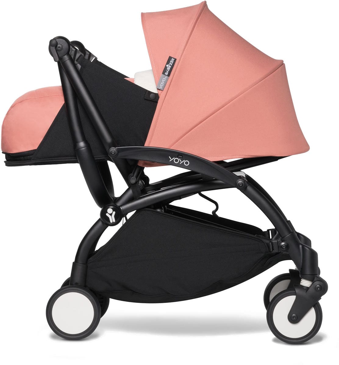 Babyzen YOYO2 Ultra Compact 0+ Stroller - Black / Ginger - 604502-604406