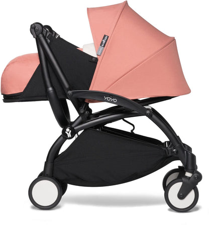 Babyzen YOYO2 Ultra Compact 0+ Stroller - Black / Ginger - 604502-604406