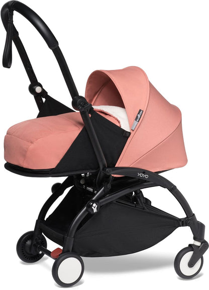 Babyzen YOYO2 Ultra Compact 0+ Stroller - Black / Ginger - 604502-604406