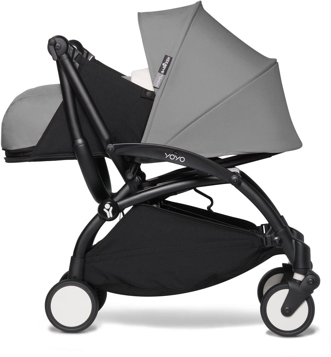 Babyzen YOYO2 Ultra Compact 0+ Stroller - Black / Grey - 604502-604401