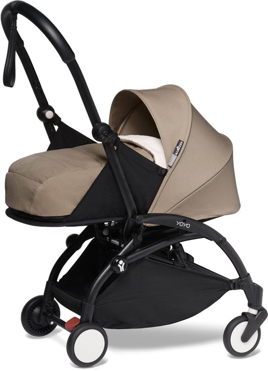 Babyzen YOYO2 Ultra Compact 0+ Stroller - Black / Taupe - 604502-604404