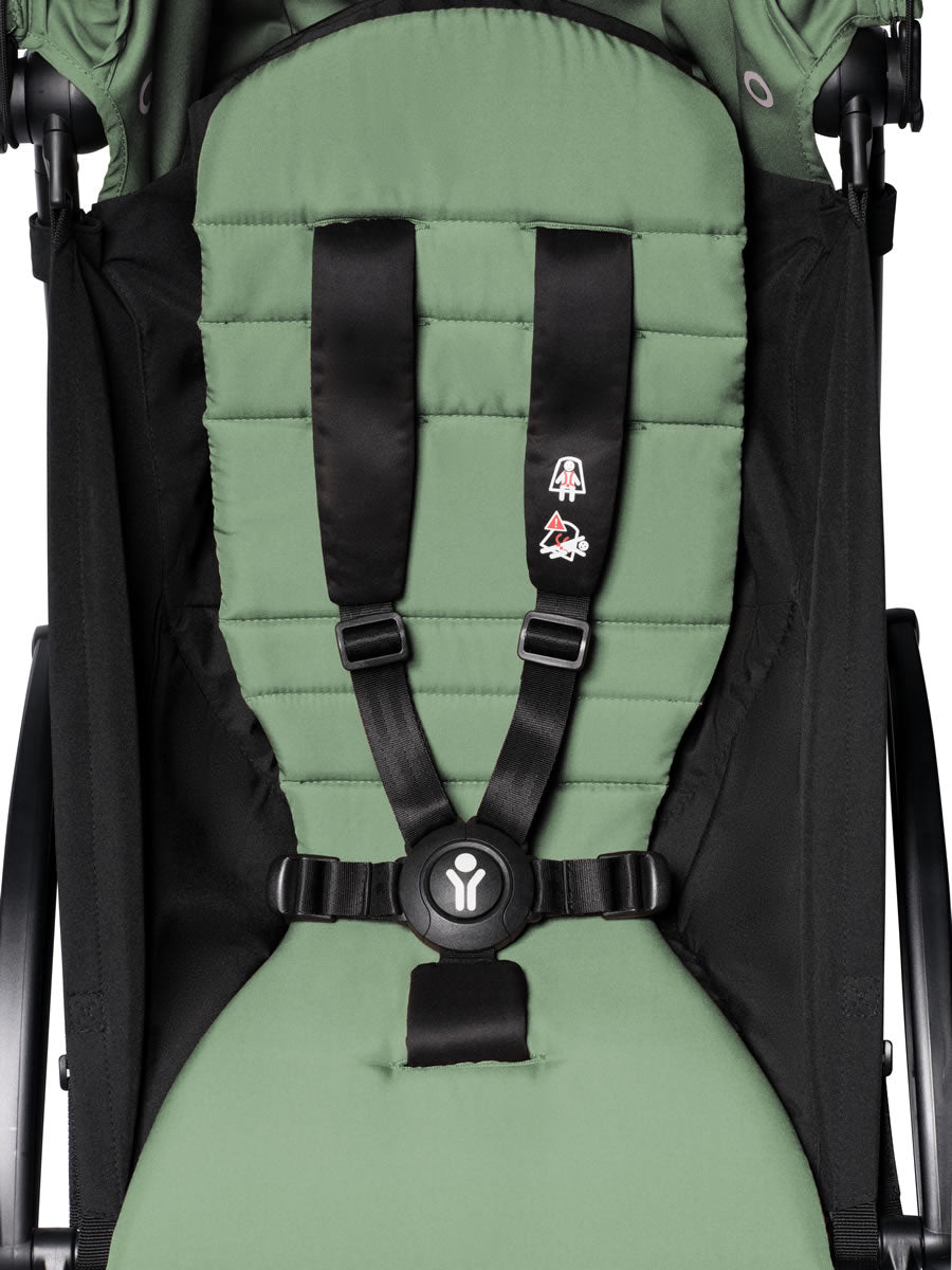 Babyzen YOYO2 Ultra Compact 6+ Stroller - Black / Peppermint - 604502-604605