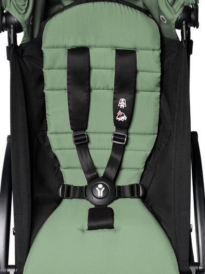 Babyzen YOYO2 Ultra Compact 6+ Stroller - Black / Peppermint - 604502-604605