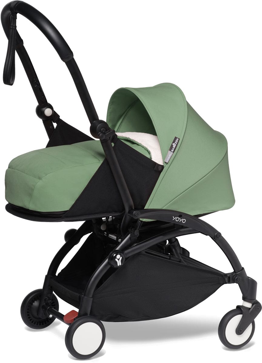 Babyzen YOYO2 Ultra Compact Complete 0+/6+ Stroller - Black / Peppermint