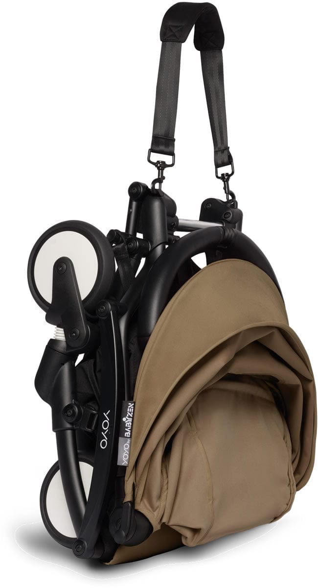 Babyzen YOYO2 Ultra Compact 6+ Stroller - Black / Toffee - 604502-604608