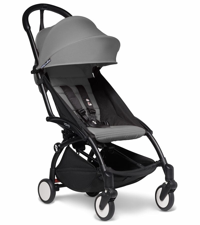 Babyzen YOYO2 Ultra Compact 6+ Stroller (One Box) - Black / Grey