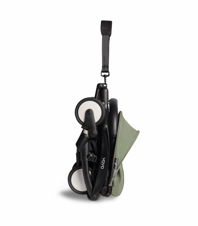 Babyzen YOYO2 Ultra Compact 6+ Stroller (One Box) - Black / Olive - 624500