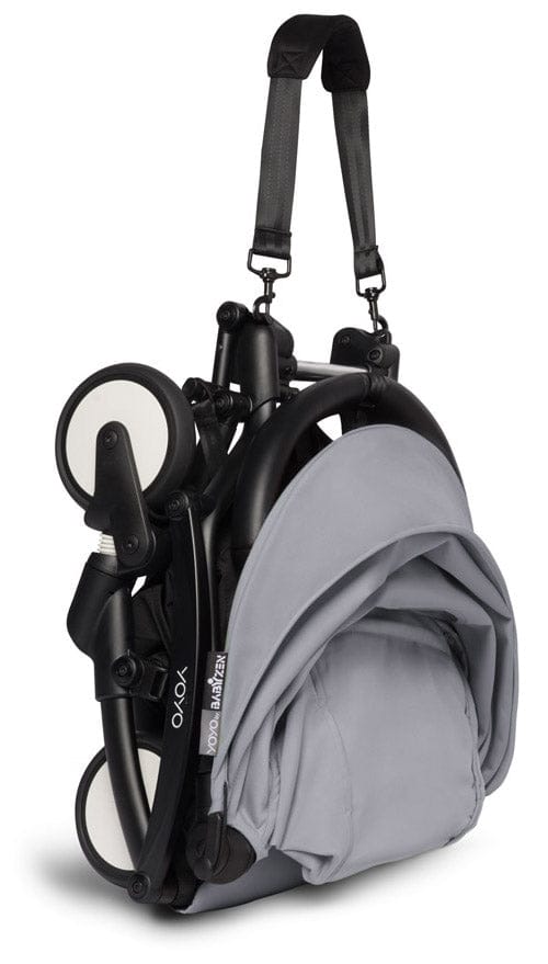 Babyzen YOYO2 Ultra Compact 6+ Stroller (One Box) - Black / Stone - 624600
