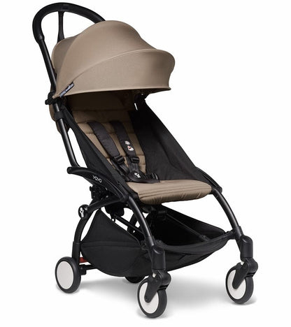 Babyzen YOYO2 Ultra Compact 6+ Stroller (One Box) - Black / Taupe - 624400