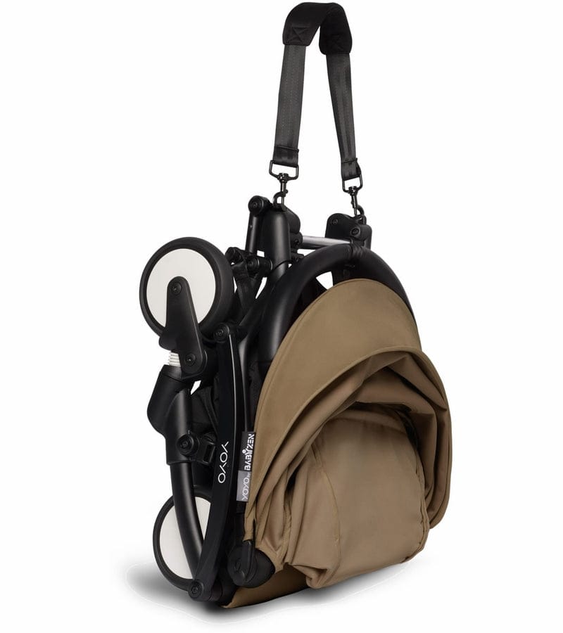 Babyzen YOYO2 Ultra Compact 6+ Stroller (One Box) - Black / Toffee - 624800