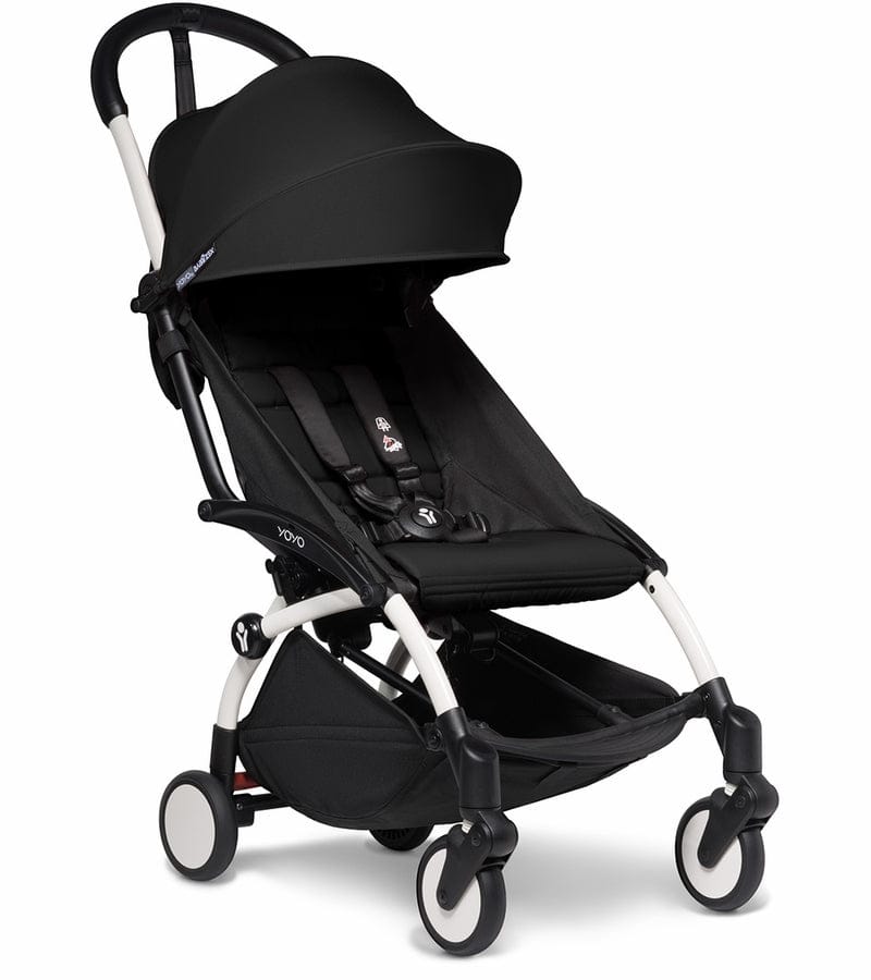 Babyzen YOYO2 Ultra Compact 6+ Stroller (One Box) - White / Black - 625000