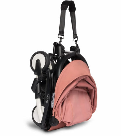 Babyzen YOYO2 Ultra Compact 6+ Stroller (One Box) - White / Ginger - 625200