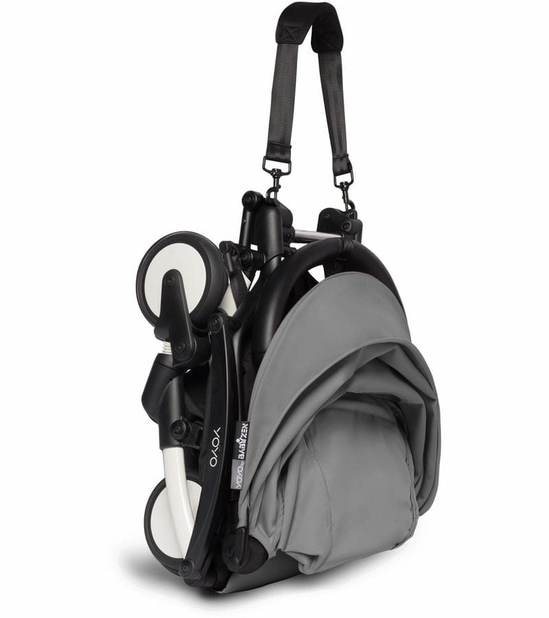 Babyzen YOYO2 Ultra Compact 6+ Stroller (One Box) - White / Grey - 625100