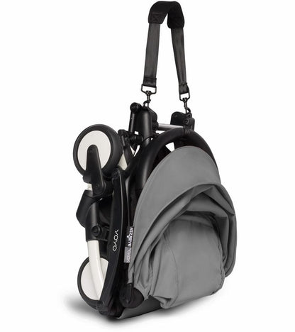 Babyzen YOYO2 Ultra Compact 6+ Stroller (One Box) - White / Grey - 625100