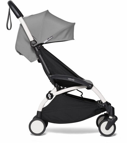 Babyzen YOYO2 Ultra Compact 6+ Stroller (One Box) - White / Grey - 625100