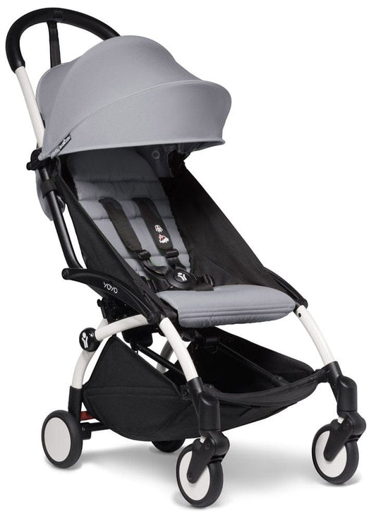Babyzen YOYO2 Ultra Compact 6+ Stroller (One Box) - White / Stone - 642200