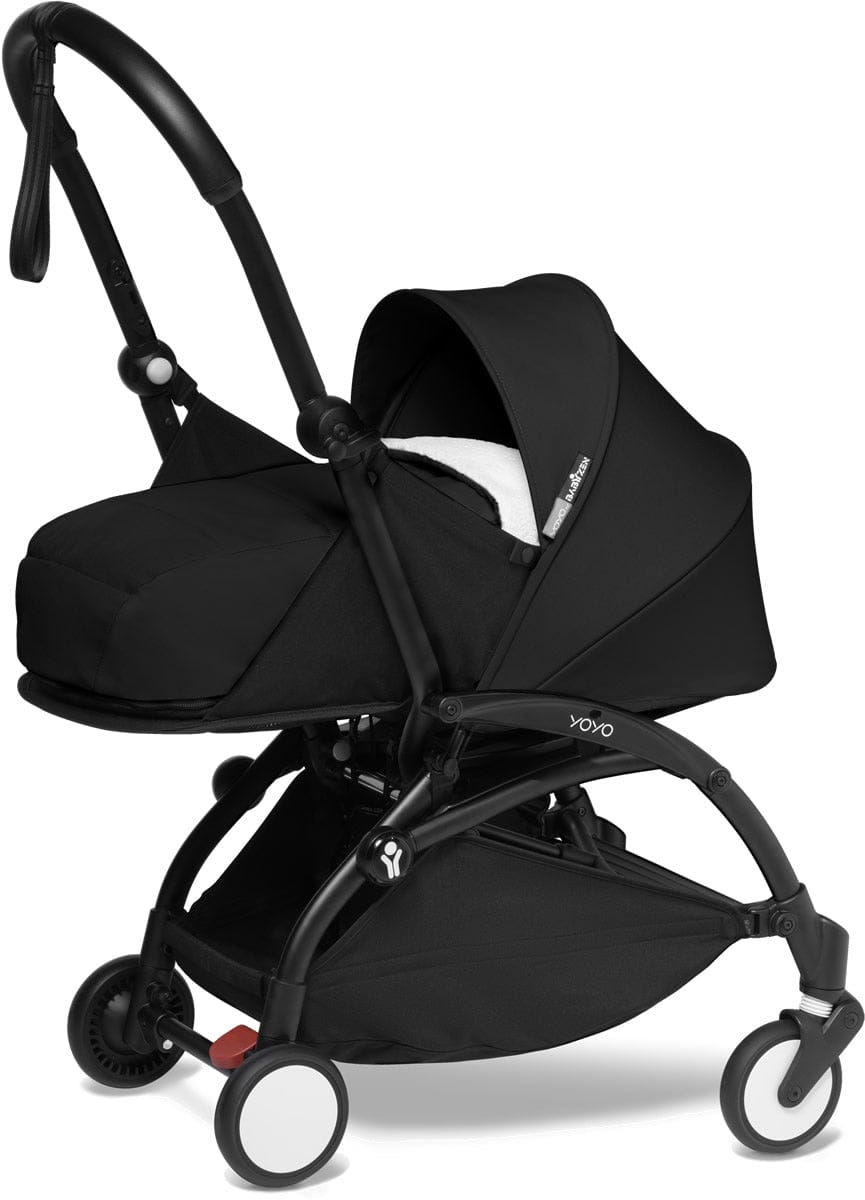 Babyzen YOYO2 Ultra Compact Complete 0+/6+ Stroller - Black / Black - 604502-06-BLK-US