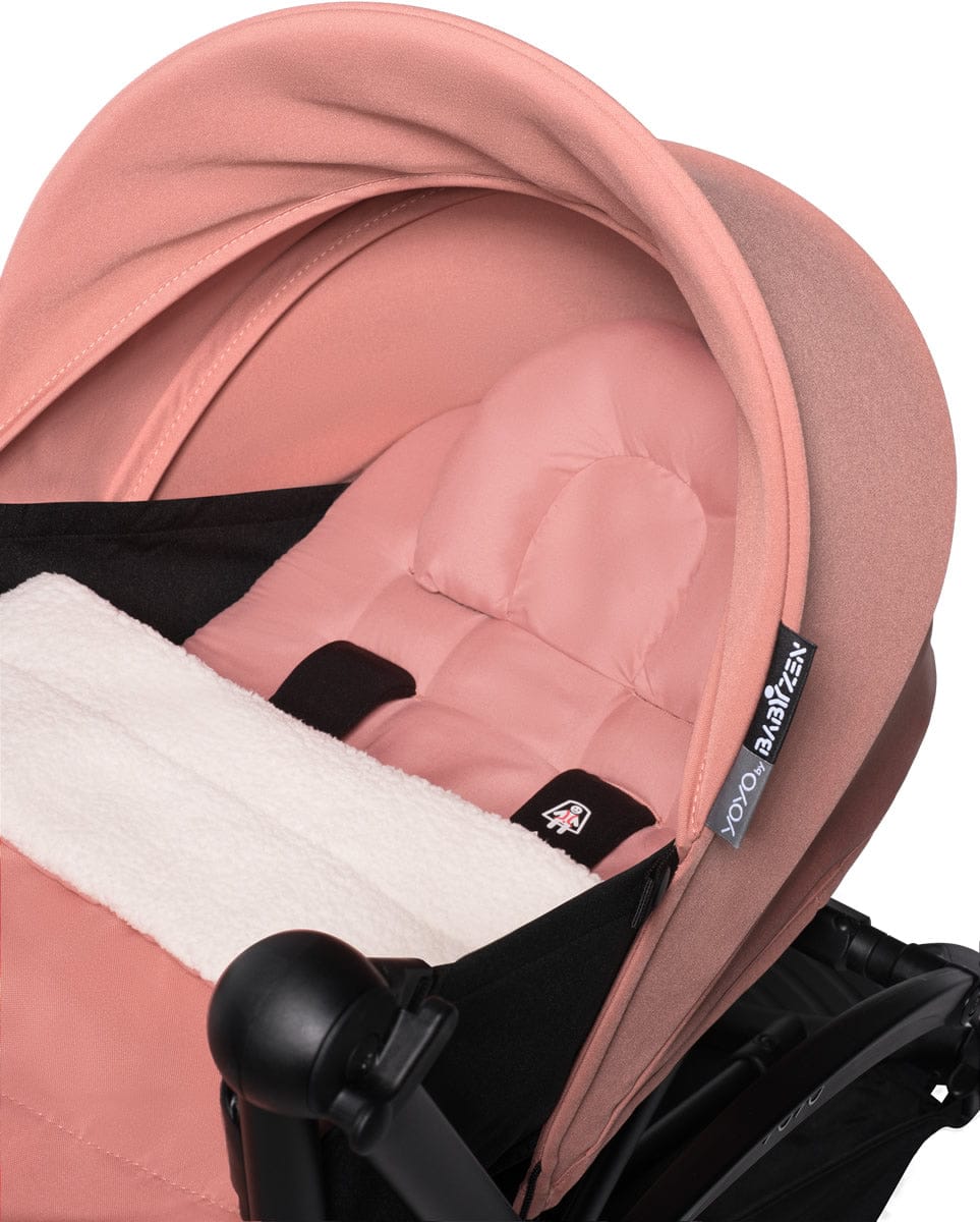Babyzen YOYO2 Ultra Compact Complete 0+/6+ Stroller - Black / Ginger - 604502-06-GIN-US
