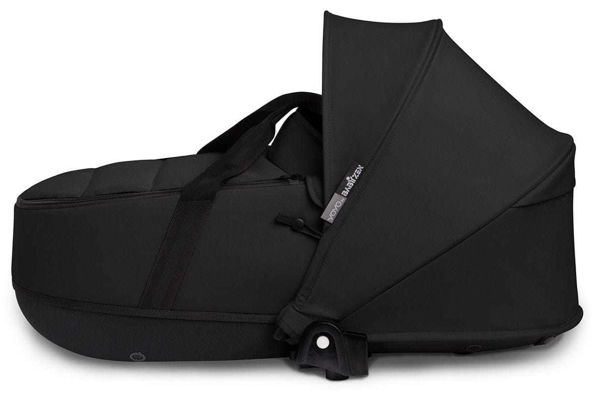 Babyzen YOYO2 Ultra Compact Complete 6+ Stroller with Bassinet - Black/Black - 604502-605103-6-BLK