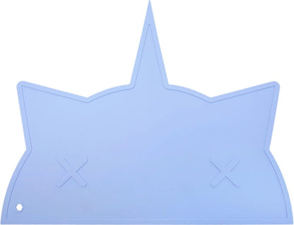 BamBamBoom Non-Slip Silicone Placemat - Unicorn-Cat Slate - CAT003