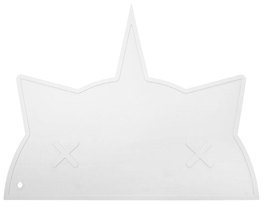 BamBamBoom Non-Slip Silicone Placemat - Unicorn-Cat White - CAT001