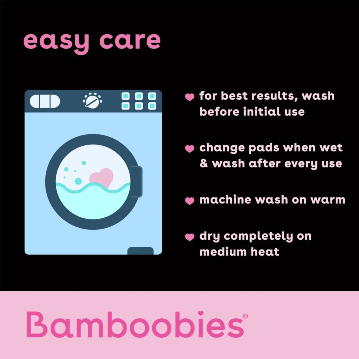 Bamboobies Multi-Pack Nursing Pads - Marble - 70187
