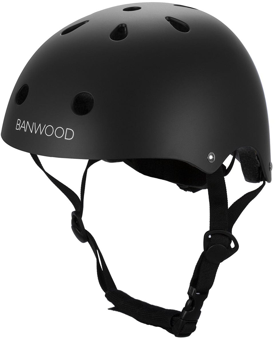 Banwood Classic Helmet - Matte Black (3-7 Years) - BW-HELMET-BLACK-XS