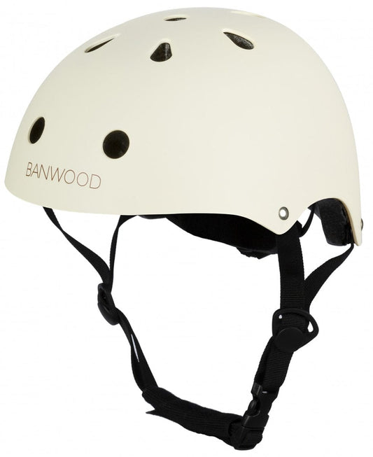 Banwood Classic Helmet - Matte Cream (3-7 Years) - BW-HELMET-CREAM-XS