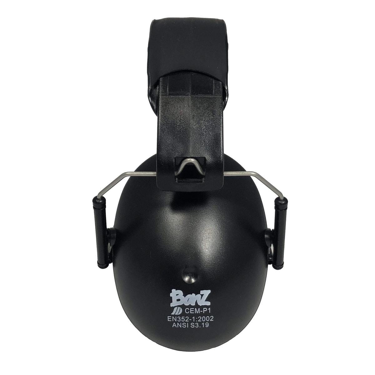 Banz Kids Hearing Protection Earmuffs - Onyx - EM006-BANZ