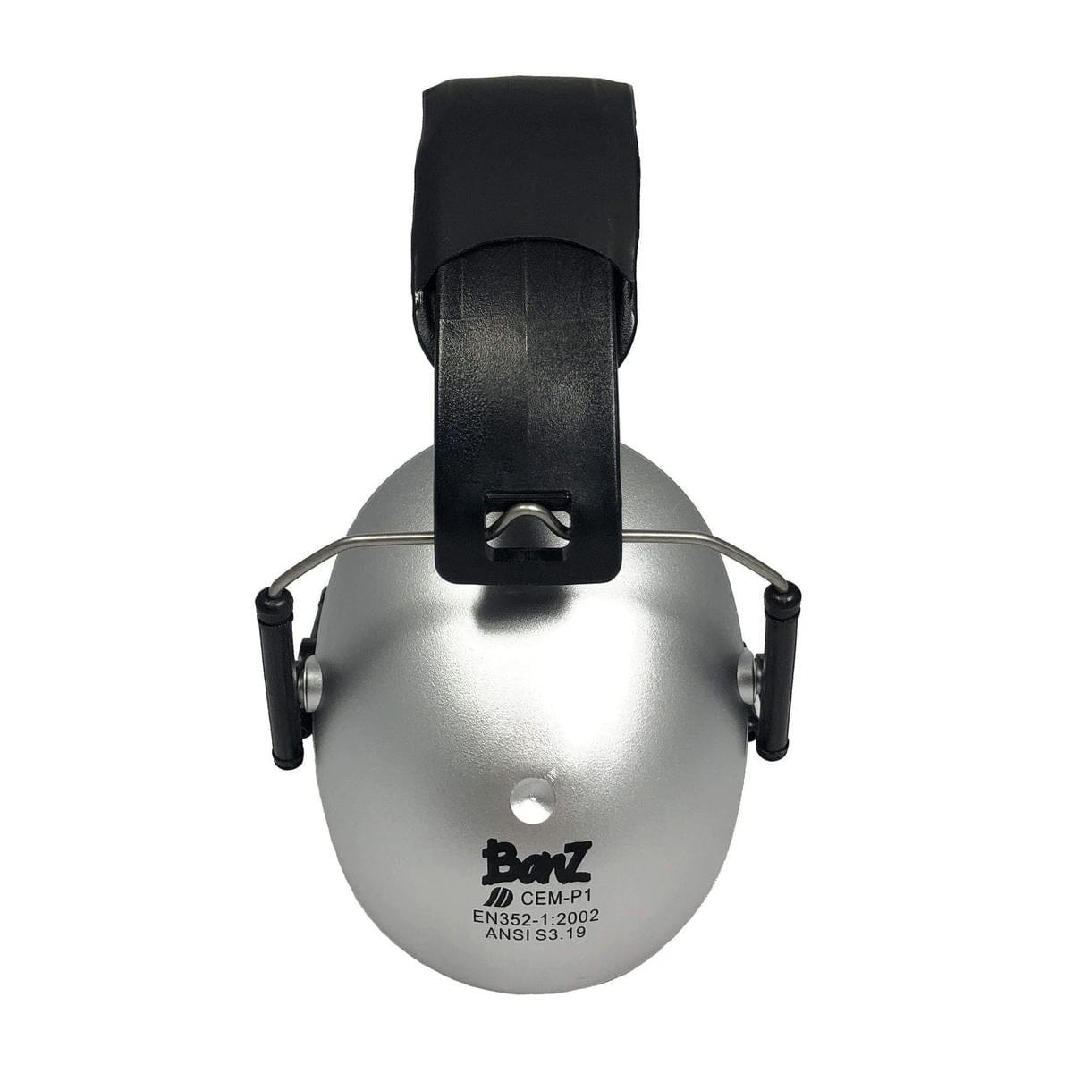 Banz Kids Hearing Protection Earmuffs - Silver - EM007