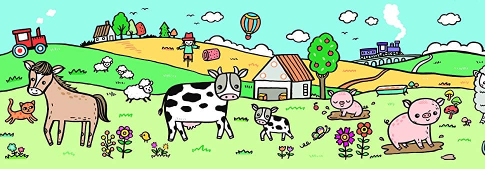 Bath Buddies: On The Farm Bath Book - 9781786033062