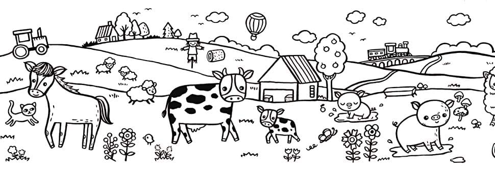 Bath Buddies: On The Farm Bath Book - 9781786033062