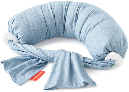 bbhugme Nursing Pillow - Blue Melange - 155464