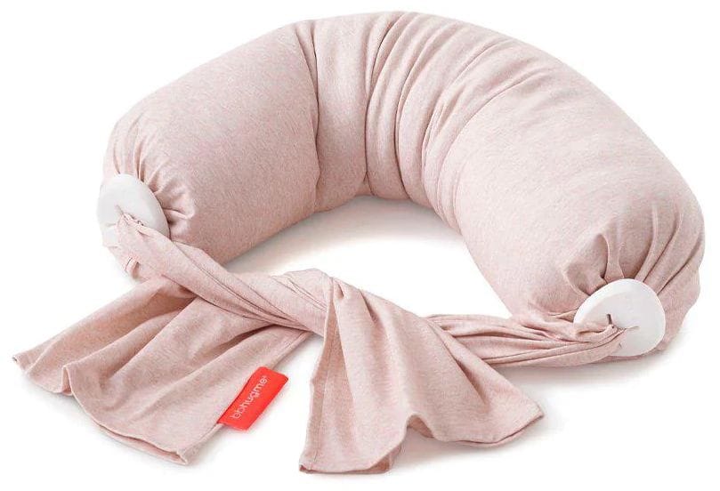 bbhugme Nursing Pillow - Pink Melange / Vanilla - 155419