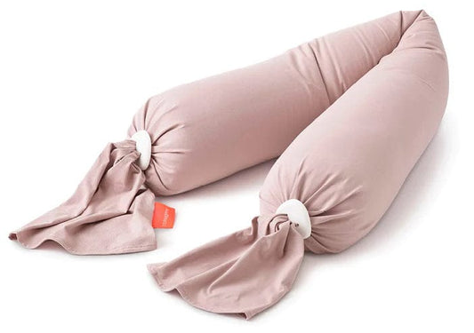 bbhugme Pregnancy Pillow - Dusty Pink / Vanilla