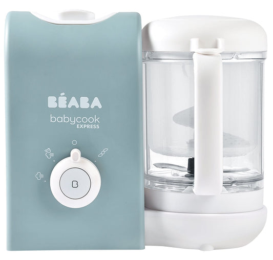 BEABA Babycook Express Baby Food Maker - Baltic Blue - 916311
